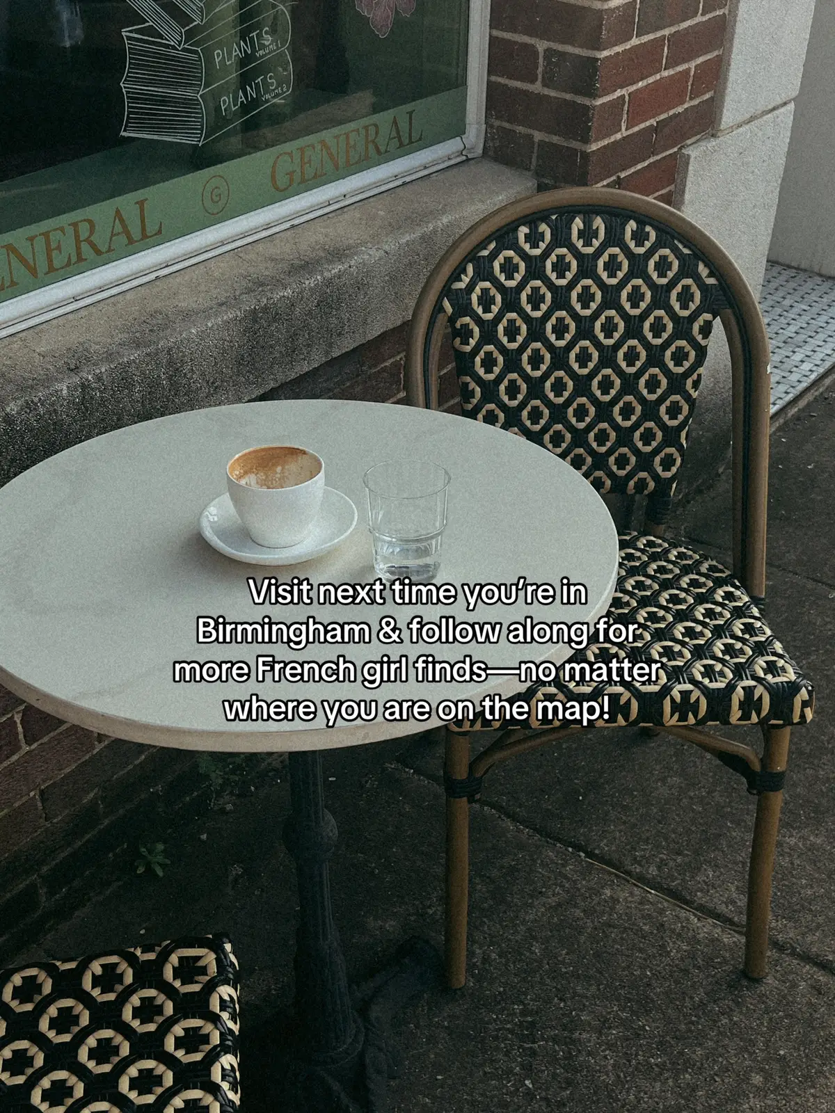 You can find me posted up at General more often than not, setting up my laptop for the day and enjoying coffee, pastries, and inevitably walking out with a treat or two!🤍🥐🌿 #hiddengems #birminghamalabama #frenchgirl #francophone #birminghamal #parisianlife #placesthatfeellikefrance #shoplocal #supportlocal 