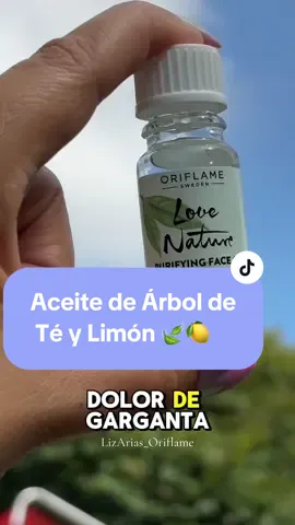 🍃Descubre todos los beneficios del Aceite Purificante de Árbol de Té y Limón 🍃🍋 #oriflame #lizariasoriflame #purifyingfaceoil #aceitepurificante #teatree #arboldete #aceitedearboldete #lovenature #imperfecciones #pielgrasa #CapCut 