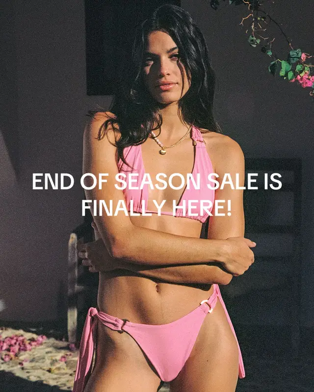 Some of our top bikini picks from the sale! Happy Shopping! 🤍✨
