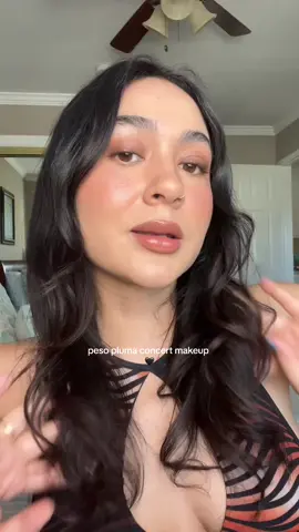 my favorite part of a concert is getting ready for it 😌🖤#exodotourmakeup #exodotour #grwm #softglammakeup  