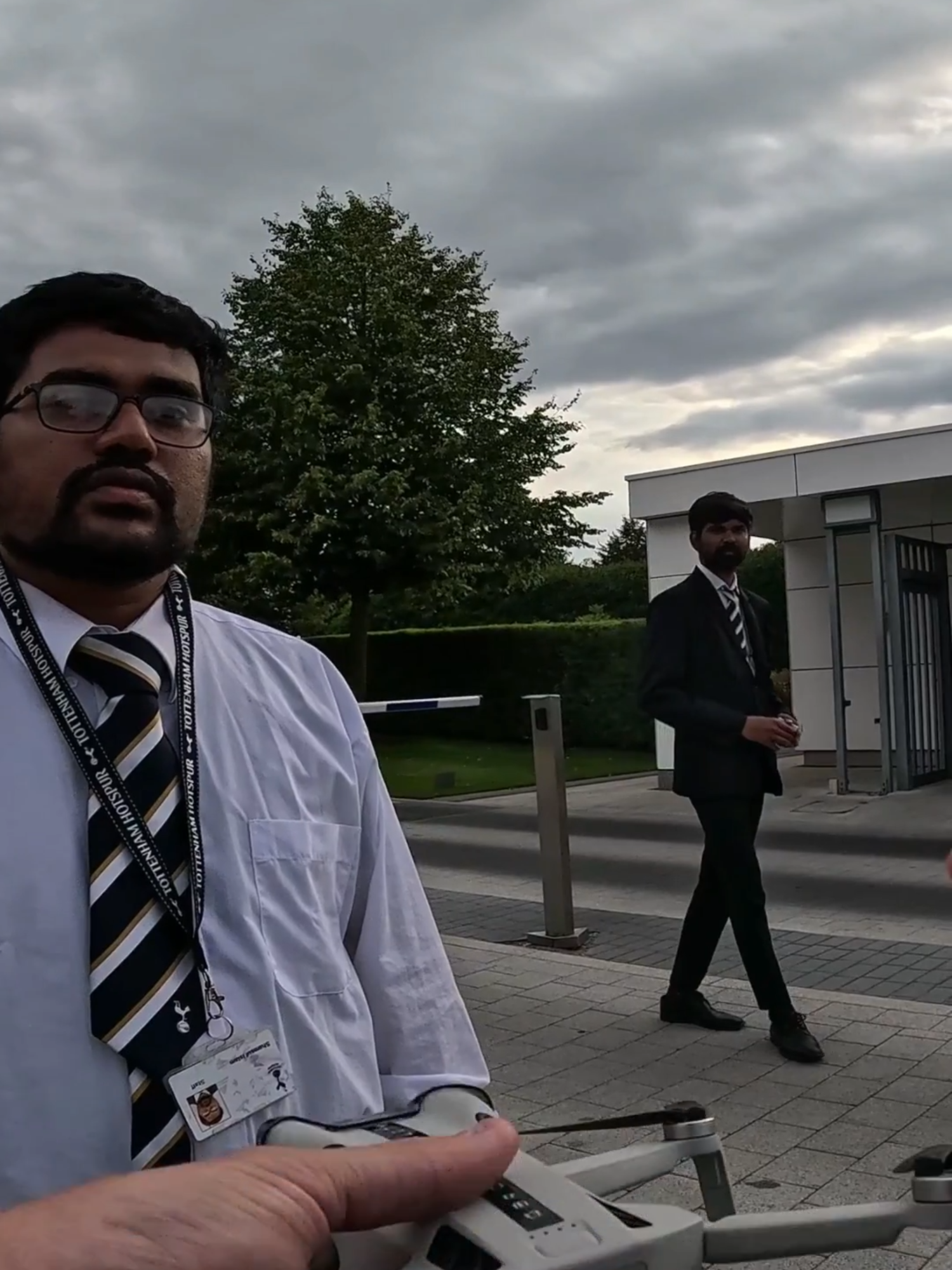 The Drone Is Not Allowed Inside 🤔🎥🛸❌✔ #tottenhamhotspur #trainingground #auditing #droneaudit #djaudits