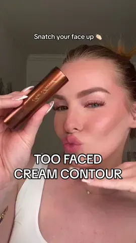 It’s just too good 👏🏻 @Too Faced #toofaced #contour #bronzer #bronzerhack #toofacedpartner #contouring #contourtutorial 