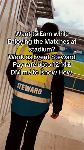 As an event steward at a stadium, you help ensure a smooth and safe experience for attendees without needing an SIA badge. Your duties include directing visitors, managing crowds, checking tickets, and providing information. You'll assist in maintaining safety protocols and report any issues to supervisors. This role lets you enjoy the excitement of live events while earning money. #london #londonlife #foryoupage #internationalstudentslife 