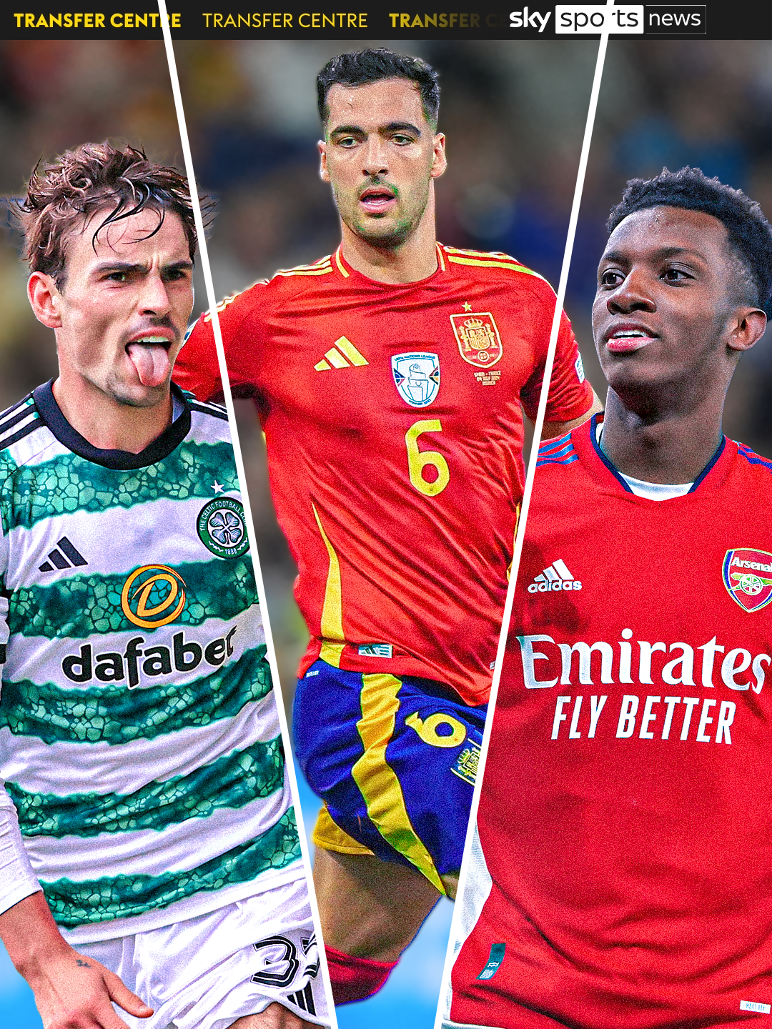 Merino in the final stages, Eddie Nketiah to Crystal Palace? Brighton confirm Matt O'Riley | Transfer Round-Up #skysports #skysportsnews #footballtiktok #arsenal