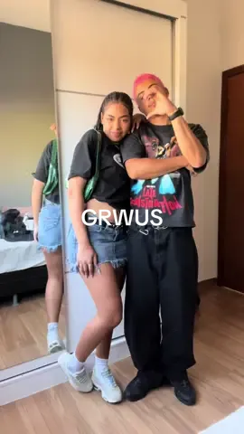 grwm com o love 🖤💫 quem amou?     #foryou #fyp #outfitideas  #outfit #casal #grwm #grwus 