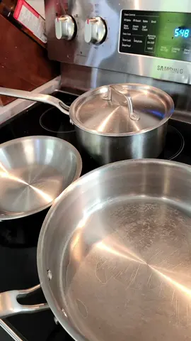 stainless steel pans