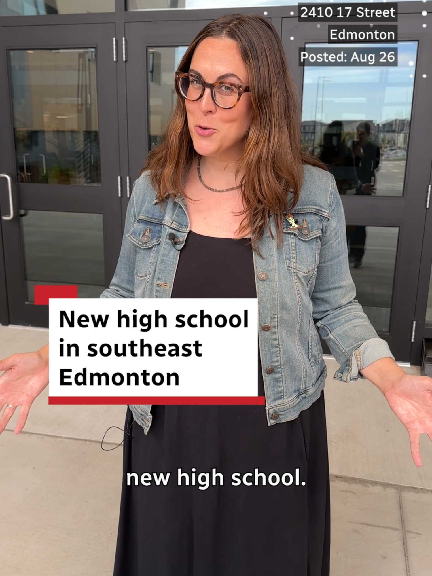 Edmonton’s newest public high school, Elder Dr. Francis Whiskeyjack opens this week in the Meadows neighbourhood. The school will welcome 850 students in grades 10 and 11 this year. Grade 12 will be added next year. It’s a whopping 21,818 square metres, with 103 classrooms and room for 2,400 students. The school is Edmonton public’s first new high school since Dr. Anne Anderson High School opened in 2021. #edmonton #studentslife #cbcnews