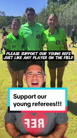 Our young referees deserve the same love and respect as any young player on the field. They are all learning and they will all make mistakes. If we show them love now, tgey will love the game forever. #Soccer #Love #referee #soccergirl #girlpower #women #womenempowerment 