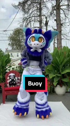 Despite all odds being against me (3 hours of sleep, no breakfast, 80° outside, big ass tail, and more), I managed to do this dance. You can definitely tell when I was starting to get tired 💀 Buoy is a commission for @buoy.bell  #fursuitdance #fursuitmaker #furryfyp #furryfandom #fursuiter #fursuit #furry #furrytiktoker #fursuitcommission 