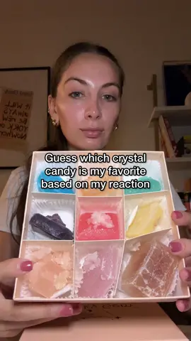 I had way too much fun dabbling in this #asmr thing #asmrsounds #asmreating #silkygem #crystalcandy #asmrfood 