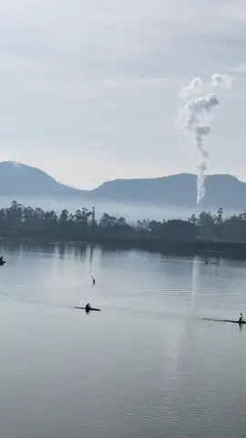 Pagi ini di Situ Cileunca Pangalengan #pangalengan #bandung #longervideos 