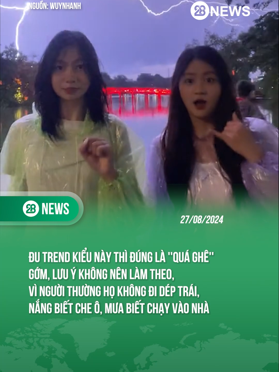 LƯU Ý KHÔNG NÊN LÀM THEO, VÌ NGƯỜI THƯỜNG HỌ KHÔNG ĐI DÉP TRÁI, NẮNG BIẾT CHE Ô, MƯA BIẾT CHẠY VÀO NHÀ #Theanh28 #Theanh28news #tiktoknews