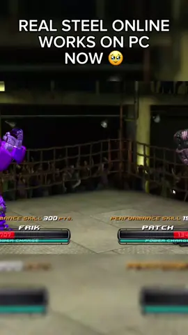 Emulation has revived REAL STEEL: The Video Game! realsteelgame.online #gaming #robot #boxing #realsteel #RSM 