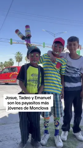 Estos hermanitos estudiosos y orgullosos de ser una familia de payasitos están listos para su regreso a clases 👩🏻‍🏫📝#Monclova 