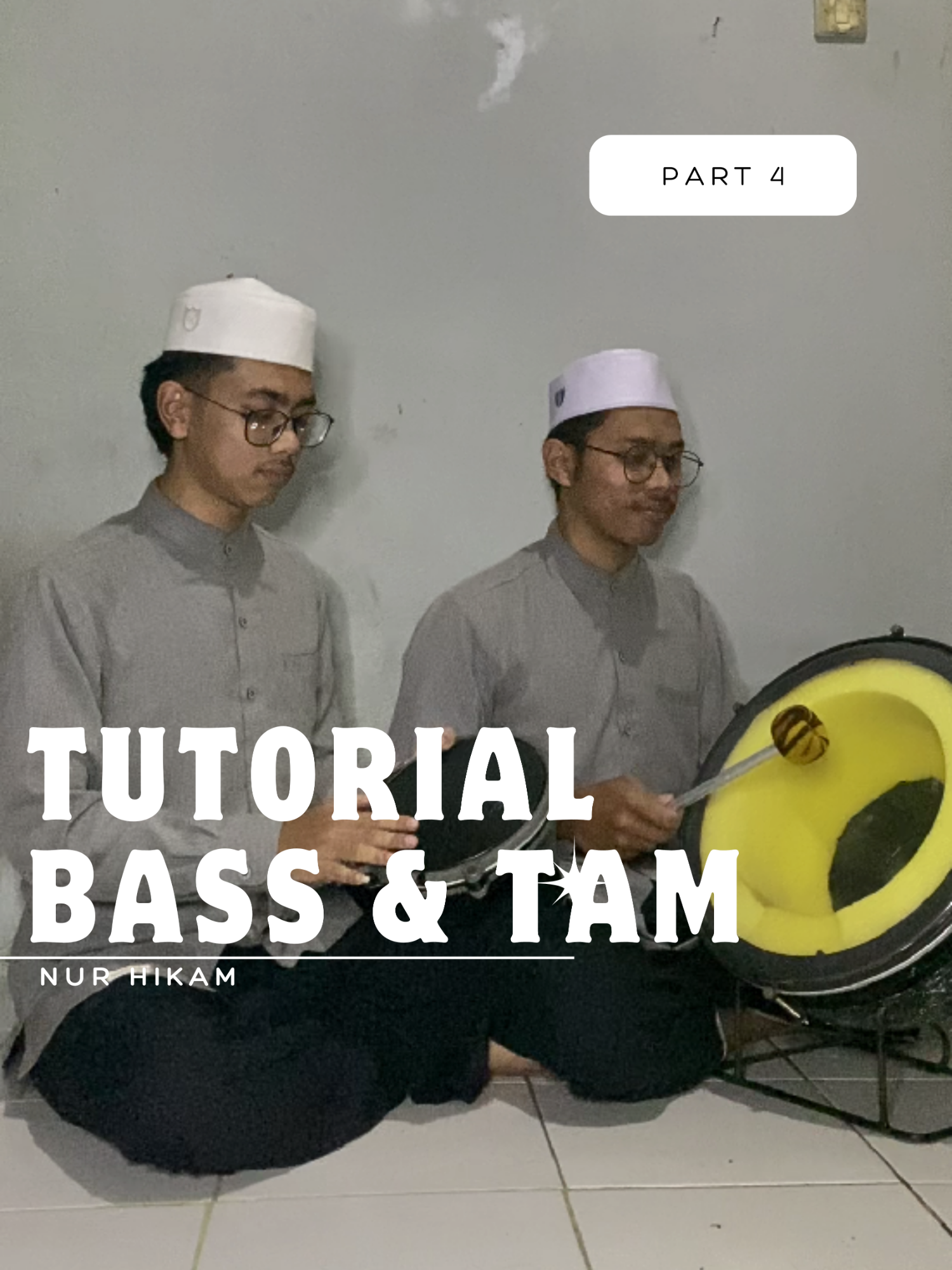 TUTORIAL PUKULAN HADROH (BASS TAM JEDA) - @vlog_hadroh_nurhikam #fyp #viral #lewatberandaa #trending #tutorial #hadroh