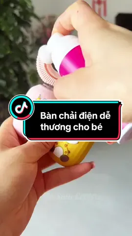 Bàn chải điện chữ U silicon mềm mại cho bé #reviewmevabe #banchaidien #banchaidienchobe #xuhuong #xuhuongtiktok 