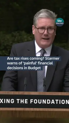 Keir Starmer warns of tough financial changes coming in October #money #politics @UKLabour @itvnews 