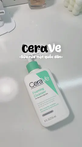 Srm quốc dân 🪞✨ #suaruamat #skincare #halinhreview #review #viral 