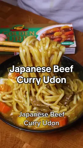 Japanese Beef Curry Udon with Japanese Spinach Salad (Gomaae)   Simple and delicious Authentic Japanese Curry Udon at home with easy and simple steps made with S&B Golden Curry! The Crunchy Garlic with Chili Oil from S&B is a versatile umami bomb topping for your everyday meal! S&B Golden Curry is available in leading supermarkets and selected Asian Grocers. Crunchy Garlic with Chili Oil is available in selected Asian Grocers.   Ingredients: Serves: 3 people   Beef Curry Udon ● 450g of sliced beef ● 4 cloves of garlic, minced ● 1/2 brown onion, sliced ● 1 medium carrot, cut into 1/2” pieces ● 1 medium potato, sliced ● 100g of S&B Golden Curry Medium Hot ● 2.5 cups of water - adjust accordingly ● 1 tbsp of oil ● 1 tbsp of butter To serve: 3 servings of cooked udon Shichimi Togarashi Spring Onions 3 Soft Boiled Eggs Toasted Sesame Seeds   Japanese Spinach Salad ● 200g of spinach ● 1 tsp of salt   For the sauce: ● 1 tbsp of S&B Crunchy Garlic with Chili Oil ● 1 tbsp of soy sauce ● 1 tbsp of sugar ● 1 tsp of toasted sesame seeds   Steps: 1. In a pot, heat 1 tbsp of oil over medium high heat. Add the beef and sauté until it is browned. Set aside. 2. Then, sauté the garlic and onions until it is translucent. 3. Next, add the carrots and potatoes. Stir often to prevent burning. 4. Add the water to the pot, bring it to a boil and cook the vegetables for about 5 minutes over low heat. 5. Add the S&B Golden Curry Medium Hot in and mix through. Keep stirring until desired consistency is achieved.   6. Turn the heat off and finish with 1 tbsp of butter. 7. Add the cooked meat to the curry and give it a good mix. 8. Ladle the curry beef over udon, serve with soft boiled eggs. Garnish with spring onion, toasted sesame seeds and Shichimi Togarashi. 9. For the spinach, heat the water to a boil and season with salt. 10. Add the spinach and blanch for 45 seconds. 11. Plunge it to ice water. Then, squeeze the water out from the spinach and cut it. 12. For the sauce, combine toasted sesame seeds, S&B Crunchy Garlic with Chili Oil, soy sauce and sugar. 13. Add the spinach to the sauce and toss everything together. #EasyRecipes #japanesecurry #goldencurry #crunchygarlic #udon 