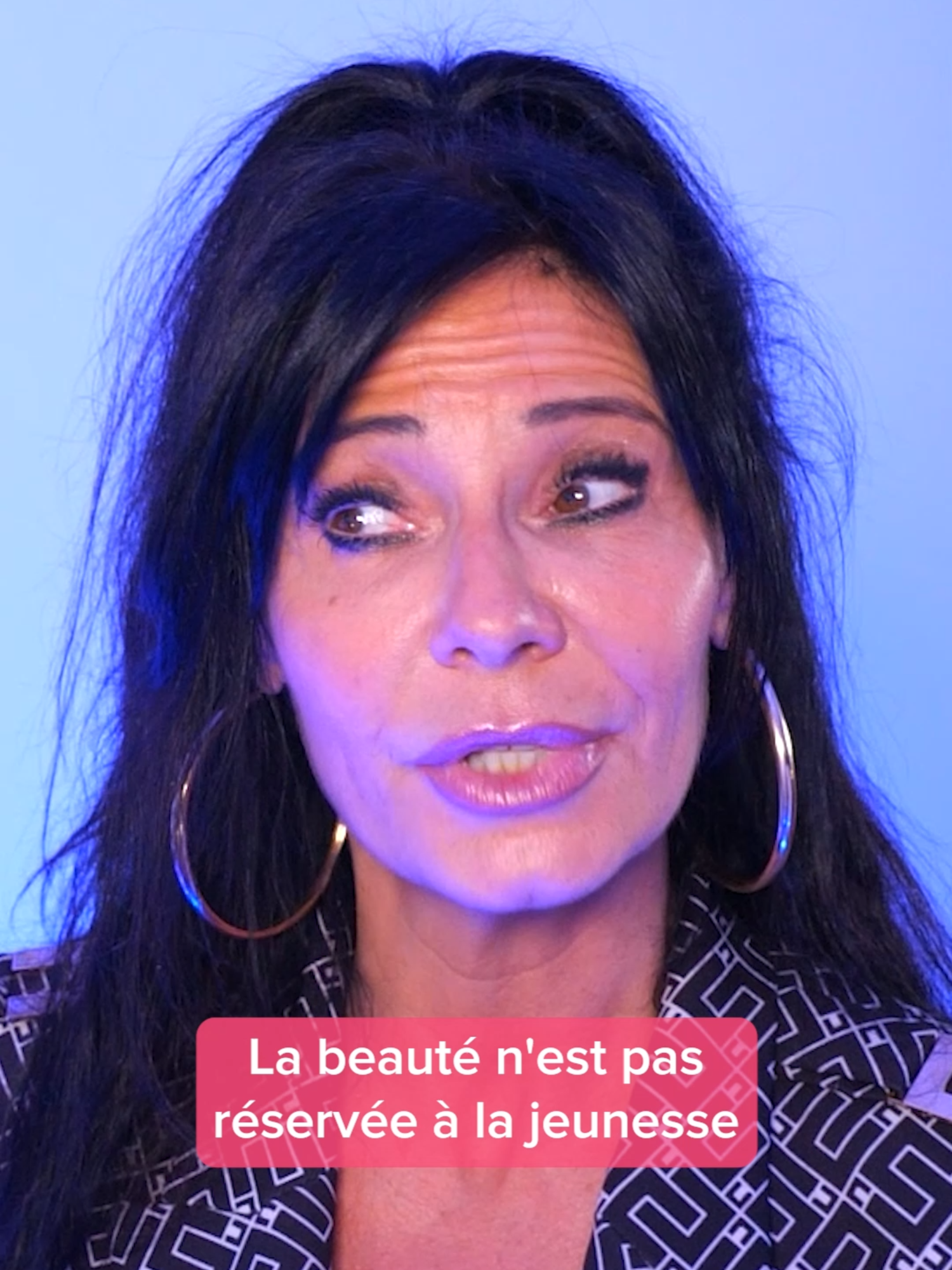 La beauté n'est pas réservée à la jeunesse 😋 #nathalie #lesanges #telerealite #samzirah