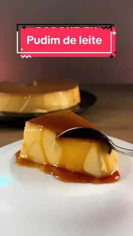 REVELEI O SEGREDO DO VERDADEIRO PUDIM LISINHO E CREMOSO!! 😋 #receitafacil #sobremesa #sobremesafácil #doces #receitasfaceis  • • • ⚠️(Ingredientes)⚠️ 400ml leite condensado 400ml de creme de leite 400ml de leite integral 6 ovos 1 col. de sopa de baunilha Caramelo: 150g de Açúcar  90ml de água  • • Observações: Se atentem a temperatura e tempo de forno, isso pode variar!  No meu, deu 170° graus por 2 horas certinho. Além disso, respeitem o tempo de descanso na geladeira, no mínimo, 2h e 30 min.  Depois desenformem raspando as laterais e em uma água quente/morna para o caramelo não ficar duro e grudar o pudim.