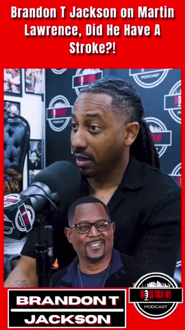 Brandon T Jackson on Martin Lawrence, Did He Have A Stroke?! #foryouシ #brandonjackson #martinlawrence #BOSSTALK #podcast 