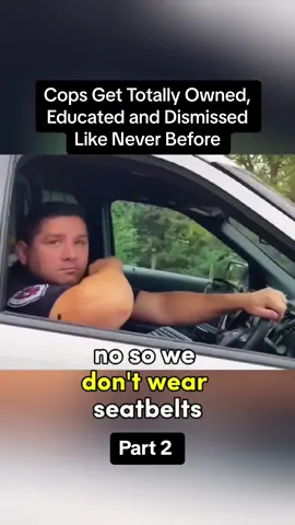 Part 2 || Cops Get Totally Owned, Educated and Dismissed Like Never Before.👮‍♂️ #cops #cop #police #policeofficer #officer #citizen #rights #illegal #violation #law #lawsuit #ego #foryou 