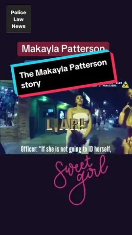 Makayla Patterson. #police #news #cops #law #tiktokcops #bodycam #liar #wisconsin #lawenforcement #crime #bar 