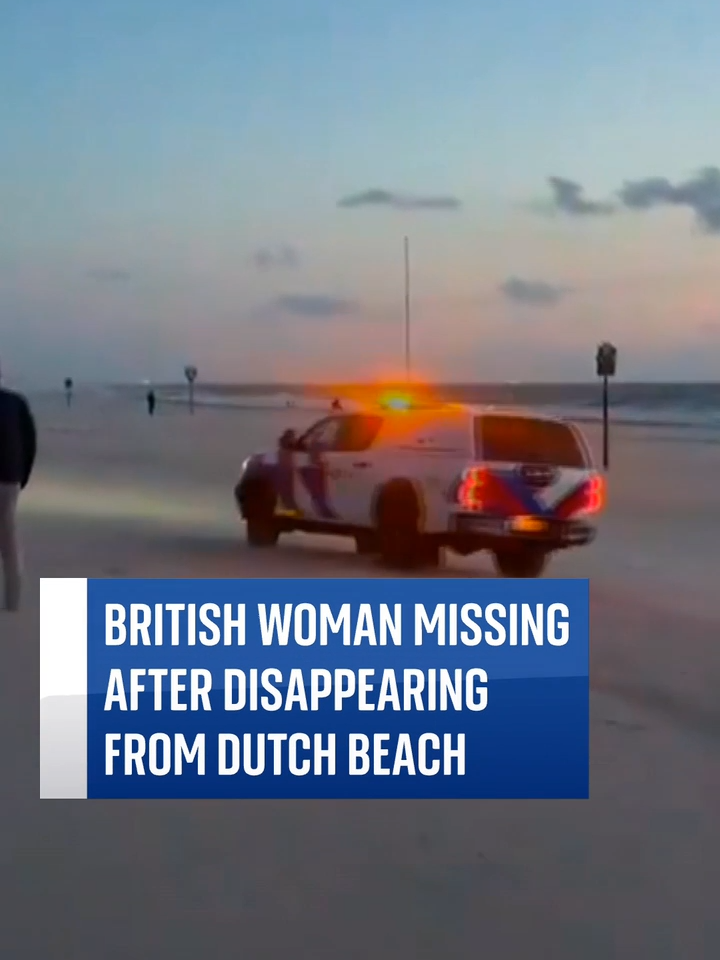 A British woman is feared dead after she disappeared from a Dutch beach. The 19-year-old reportedly went for a swim, then disappeared. Three people who went to her aid were rescued and pulled from the water. #british #dutch #missing