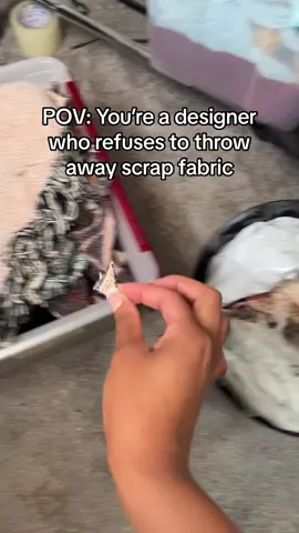 I’ll find something to make with it 🫠🤣 #fypシ゚viral #sewingtiktok #grwm #tapestry #designer 