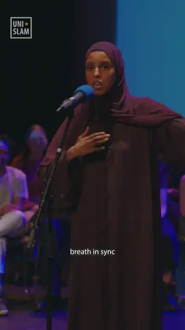 @Ayan Aden performing ‘Usheeg (Tell them)’ as part of UniSlam 2024 Grand Final, Team Birmingham. 🎥: Tyrone Lewis. UniSlam is the UK & Ireland's National University Poetry Slam & Summit, taking place at the @brumhippodrome every year. Join us with your University next year Fri 11th - Sun 13th April 2025!  #poetryslam #poetry #spokenword 