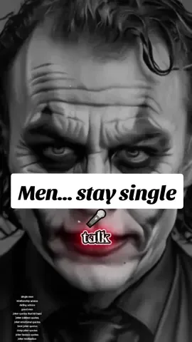 quote for men: stay single until you find someone who truly gets you... #creatorsearchinsights  #jokerquotes #joker #quotes #quotesthathitdifferent #quotesthathithard 