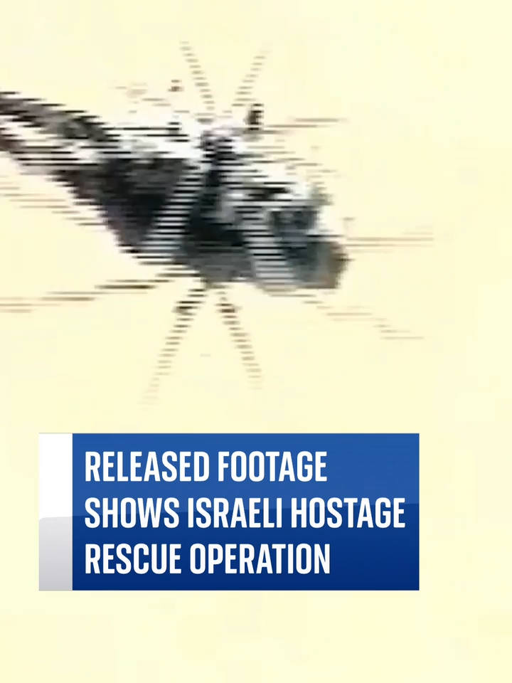 #IDF Bodycam footage shows 'complex' #rescue operation of #Israeli #hostage