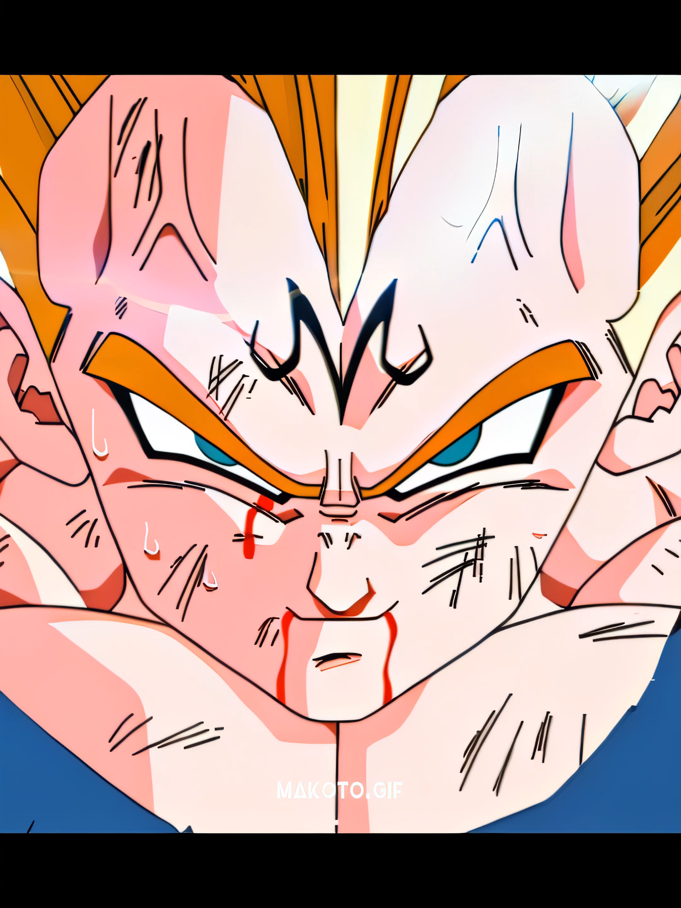 Majin Vegeta !! #dragonball #vegeta #goku #supersaiyan #anime #animeedit