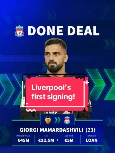 Liverpool have made their first signing of the Arne Slot era and it’s a great one! —————— #liverpool #liverpoolfc #liverpoolfan #liverpool_fc #liverpoolfans #ynwa #ynwa🔴🔴🔴 #youllneverwalkalone #anfield #transfermarkt 