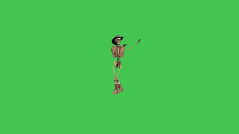 Stayin Alive Dancing Skeleton | Green Screen #greenscreen #greenscreenvideo #dancing #stayinalive #halloween #skeleton #capcut