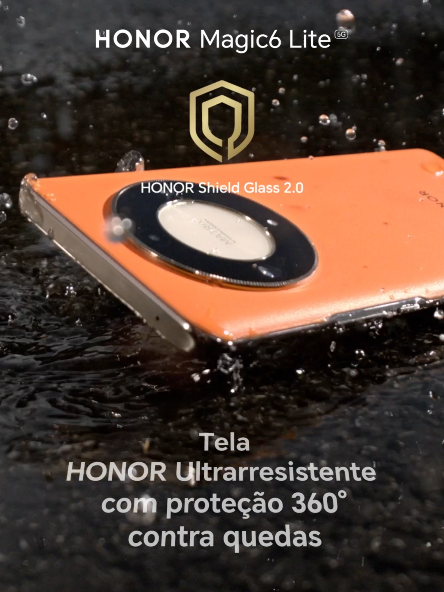 Novo HONOR Magic6 Lite: Magia Indestrutível.