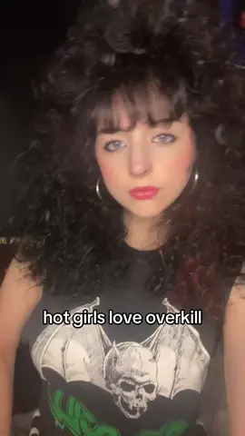 hot girls love thrash metal in general #1980s #80s #80smetal 