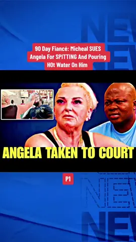 Part 1. 90 Day Fiancé: Micheal SUES Angela For SPITTING And Pouring H0t Water On Him #michael90dayfiance #angeladeem #90dayfiance #celebritygossip #Fyp #foryou #USA 