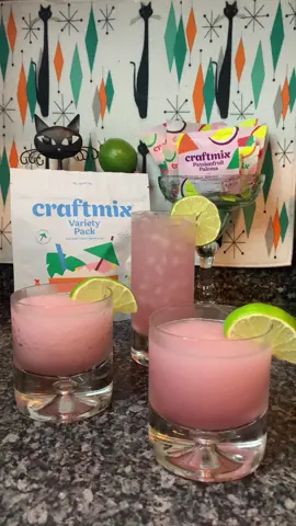 Make a craft cocktail or mocktail in seconds using @Craftmix . Whether you choose a Mango Margarita, Blood Orange Mai Tai, Passionfruit Paloma or a Strawberry Mule these are sure to elevate your next party. Get mixing!  #drinks #cocktails #happyhour #craftmix  