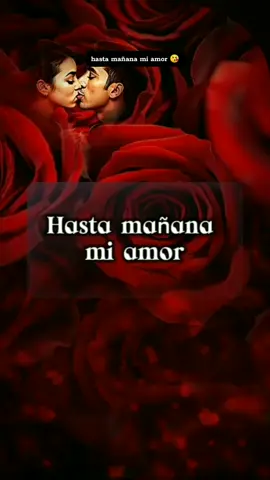 Hasta mañana mi amor #CapCut #hastamañana #miamor #novios #amoradistancia #amoreterno1120 #cosasdeparejas #Parejas #sentimientos #poema 