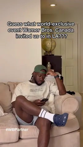 Extra hint- you have to say his name 3 times  #WBPartner 