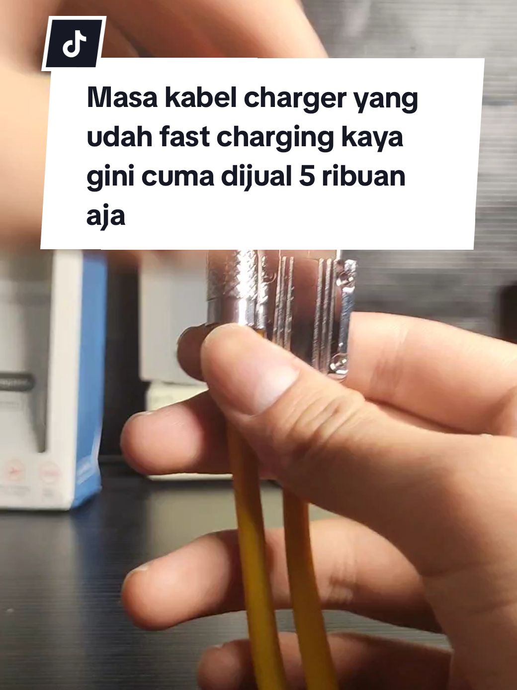 sellernya niat jualan gak sih, masa kabel charger yang support fast charging kaya gini cuma dijual mulai dari 5 ribuan aja #kabelcharger #kabelchargermurah #kabelchargerfastcharging #kabelcasan 