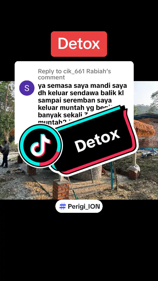 Replying to @cik_661 Rabiah alhamdullilah #perigiion #dusunpinangcampsite #sakitsaraf 