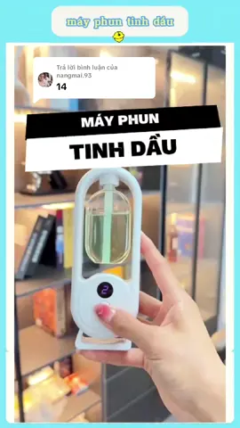 Trả lời @nangmai.93 Số 14 Máy xông tinh dầu của bạn ạ. Ấn vào giỏ hàng góc trái màn hình để xem chi tiết nhé. cám ơn bạn❤️. #mayxongtinhdau #duyne0710 #makemebuyit #giadungtienich #giadungthongminh #xuhuong 