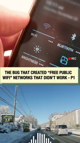 The Bug That Created “Free Public Wifi” Networks That Didn’t Work - Cre: Half as Interesting #interesting #facts #unknown #LearnOnTikTok #keeptiktok