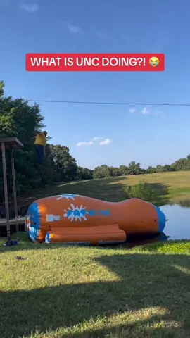 That didn’t go to plan at all 🤣 #fyp #explore #lake #dive #swim #launch #funny #fail #swimming  (via aspoken4man/IG)