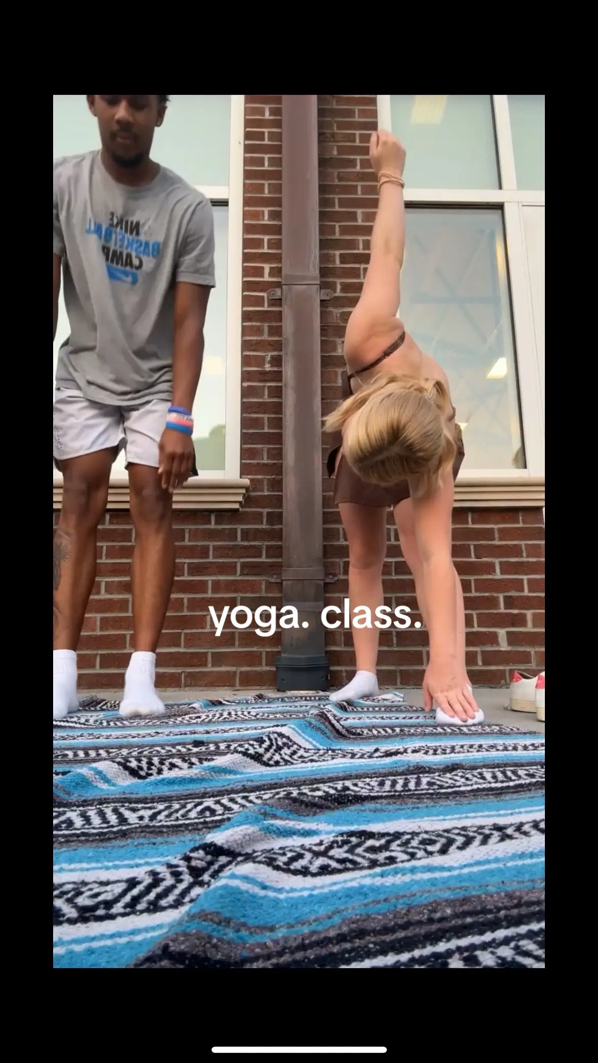 #yoga #college #bruh 