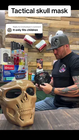 Replying to @CrankyApes  Hope that helps. It fits me just fine.  Thanks for the comment.  #dealswithdevinshields  #fypシ゚viral  #fyppppppppppppppppppppppp  #skullmask #motorcycle #motorcyclemask #facemaskprotection #airsoft 