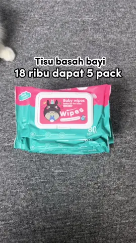 Tisu basah bayi yang aku repurchase terus karna harganya jauh lebih hemat, airnya melimpah dan aman untik bayi 👍 #racuntiktok #tisubasah #tisubasahbayi #tissuebasah #tissuebasahbayi #babywipes #perawatanbayi #kebutuhanbayi #pakethemattissuebasah #promoguncang9 